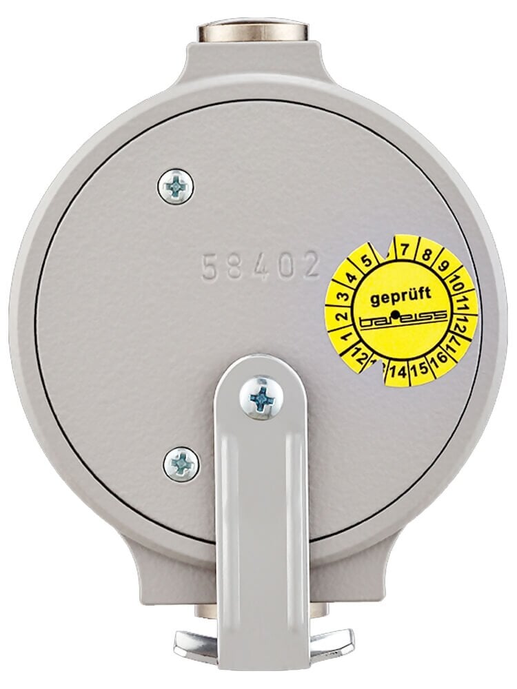 Bareiss HP-A Shore A Durometer for Soft rubber, plastics and elastomers, 18 mm Footer - fm00077