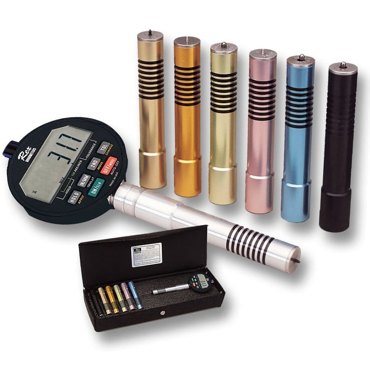 Rex RX-DD-MS Digital Multi-Scale Shore Durometer