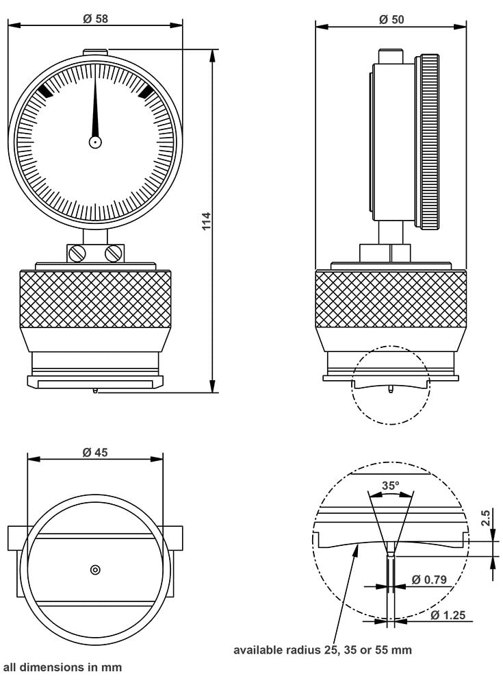 Checkline HPSA-R Durometer