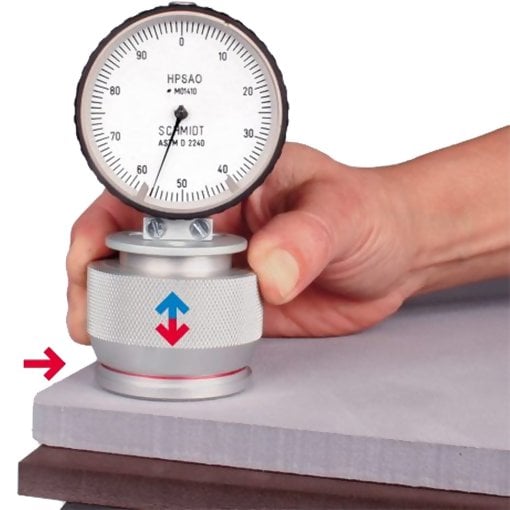 Checkline HPSAO Shore AO Durometer Conforming to ISO7619-1 Test Standard