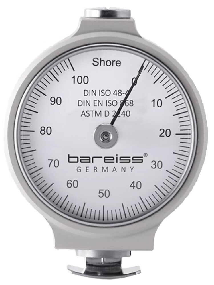 Bareiss HP-D Shore D Durometer for Hard rubber and plastics, 18 mm Footer - fm00087