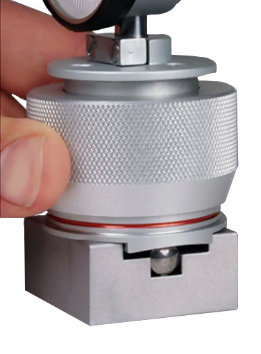 HP-TB Test Block for curved bottom HP Durometers HP-TB Test Block for curved bottom HP Durometers