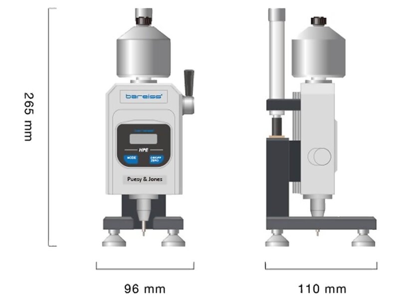 Bareiss HPE-PJ Pusey & Jones Hardness Durometer Tester Plastometer - Complete System - fm02310